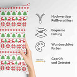 Cuscino salute Natale in Norvegia