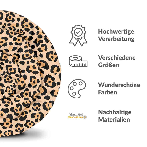 Therapy blankets bedding set leopard print