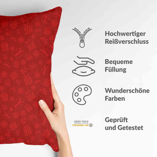Health pillows, red, gifts.