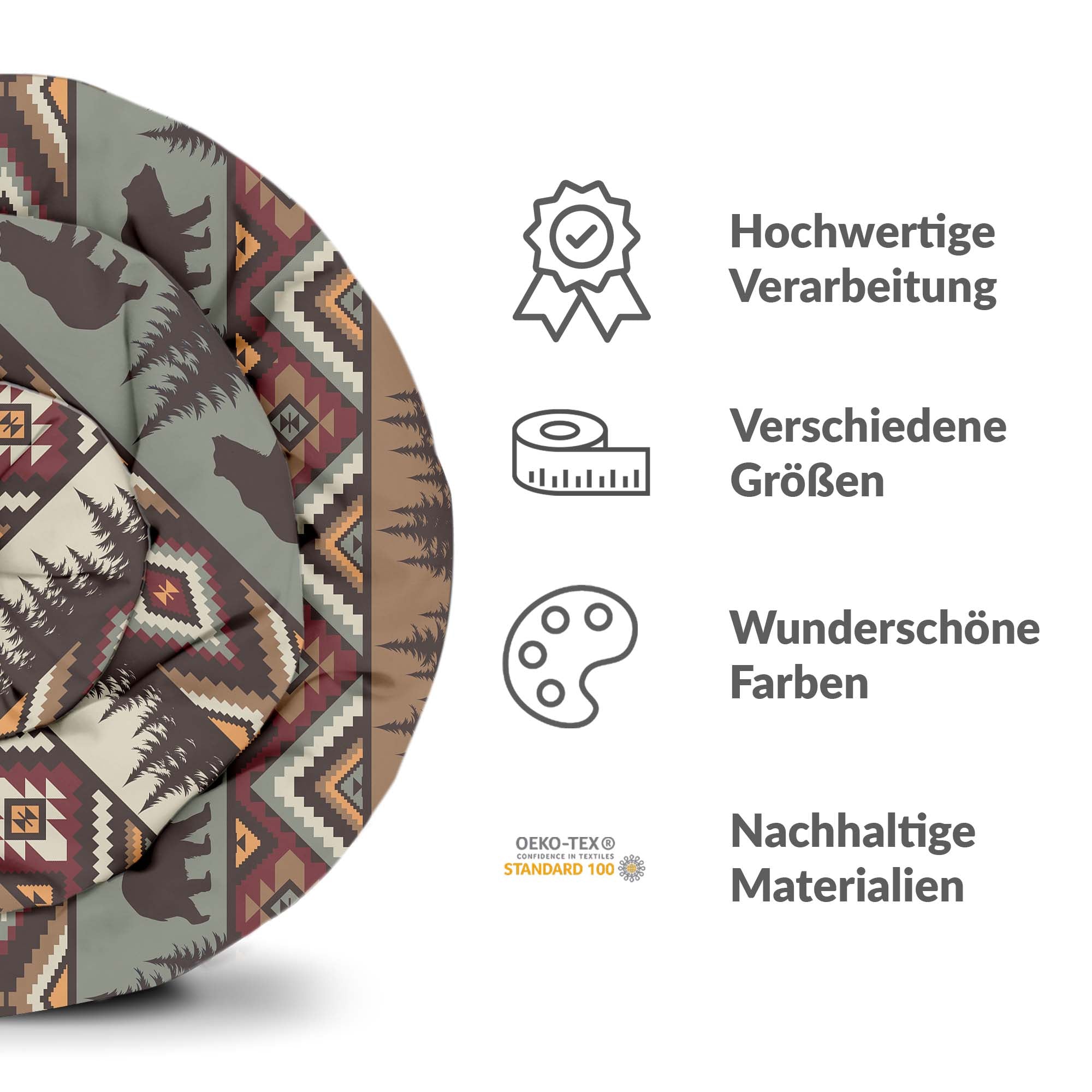 Therapy blankets bedding set brown Norway