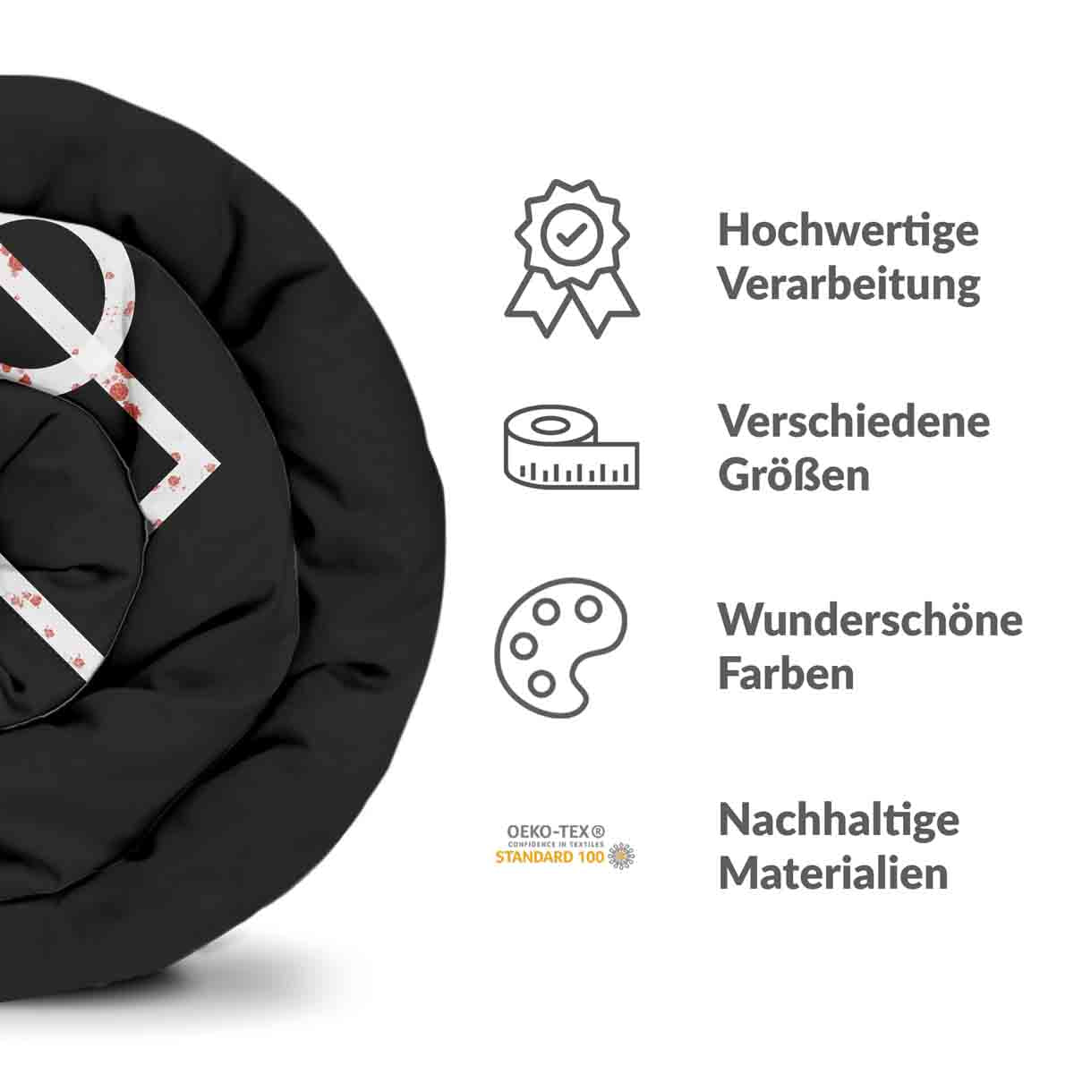 Set de ropa de cama con mantas terapéuticas formas sangrientas