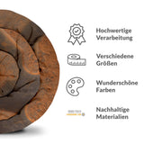 Therapy blankets bedding set brown earth
