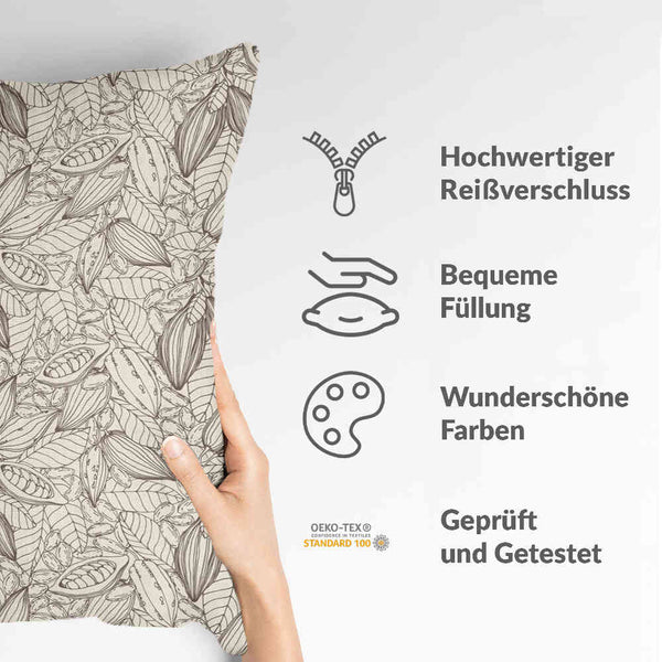 Health pillow cocoa plant