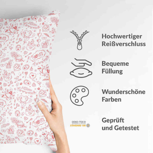 Health pillow Be my Valentine
