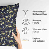 Health pillow with olives