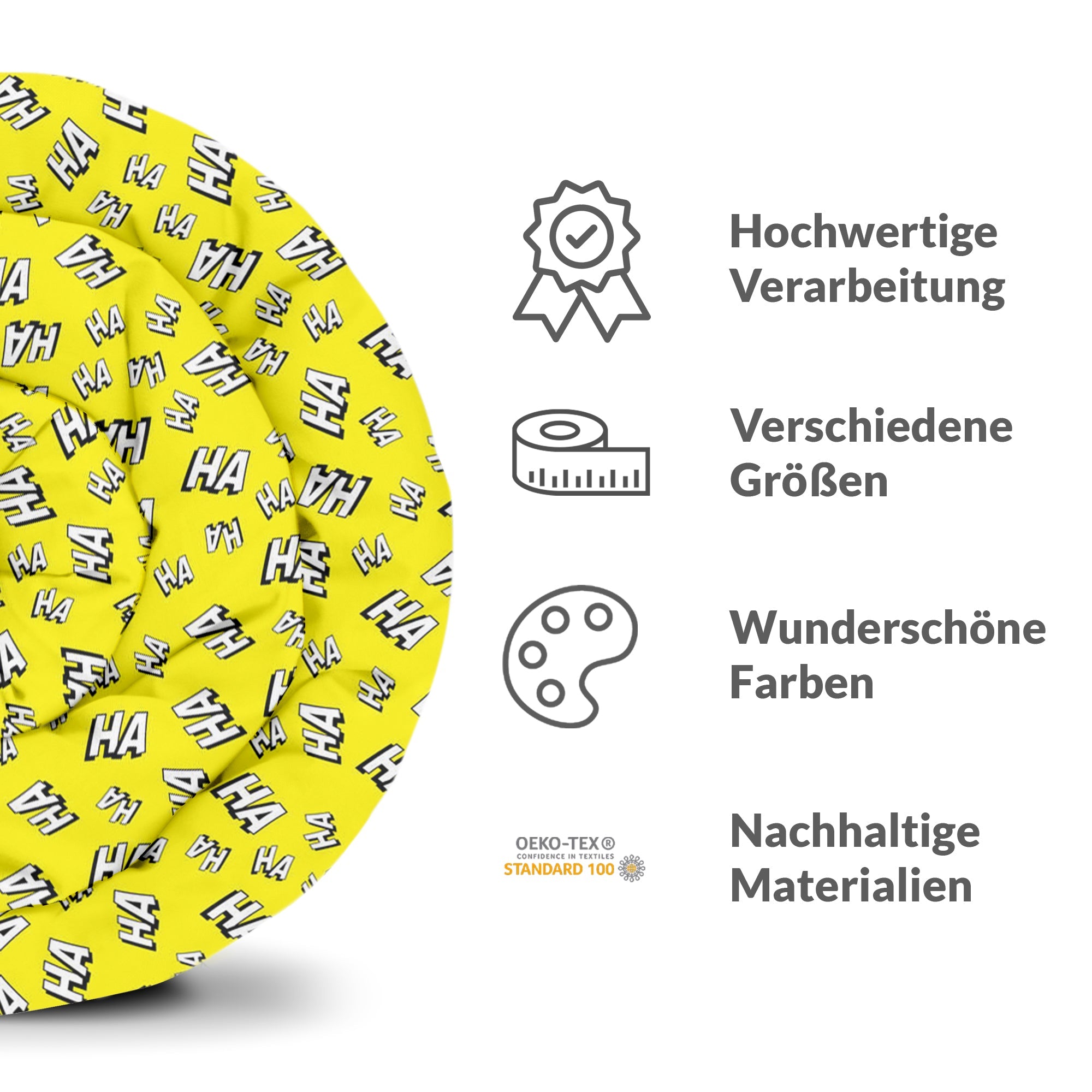 Coperta terapeutica originale - Rivestimento in cotone giallo Ha Ha