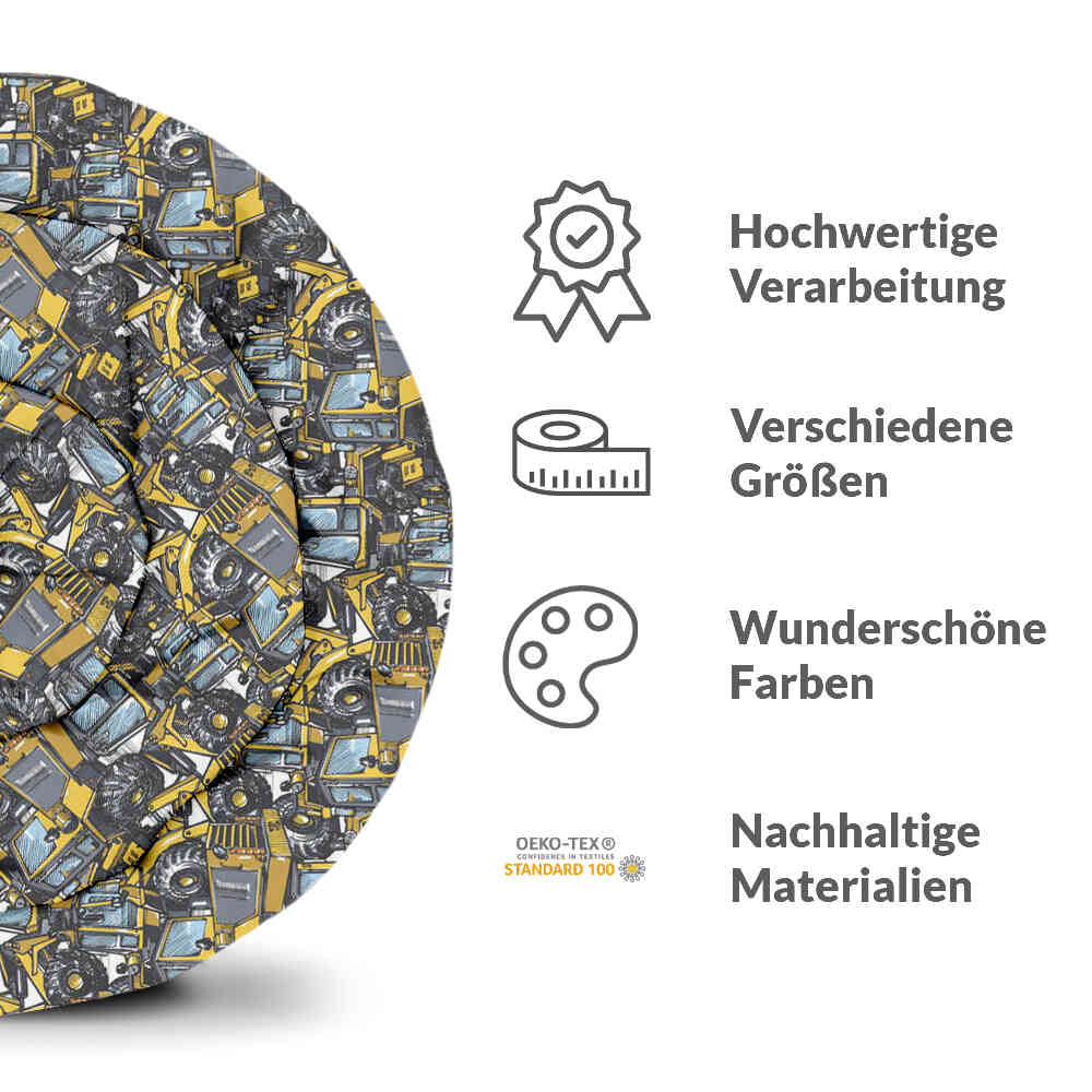 Manta terapéutica original - Funda de algodón tractor