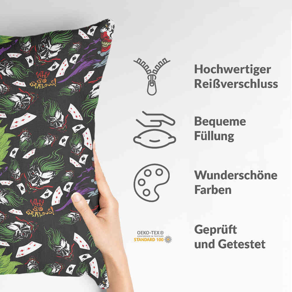 Health pillow colorful joker