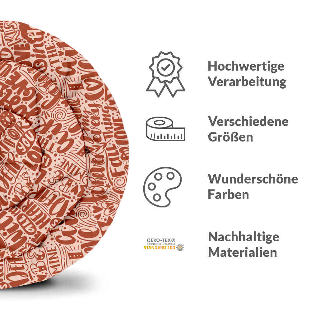 Set di biancheria da letto con coperta terapeutica Be Mine