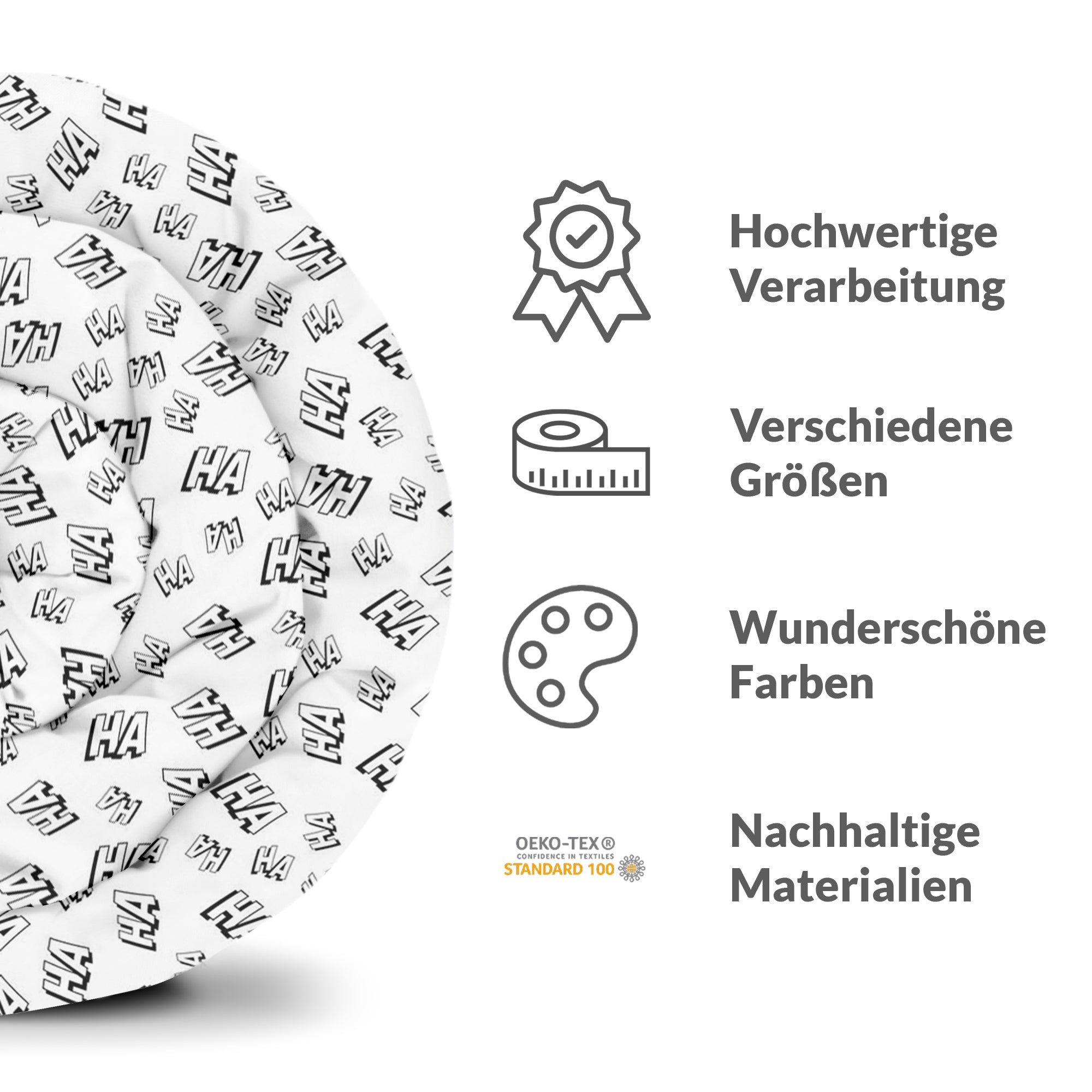 Coperta terapeutica originale - Rivestimento in cotone bianco Ha Ha