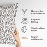 Health pillow white with corn