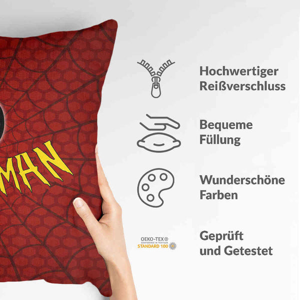 Health pillow red Spiderman