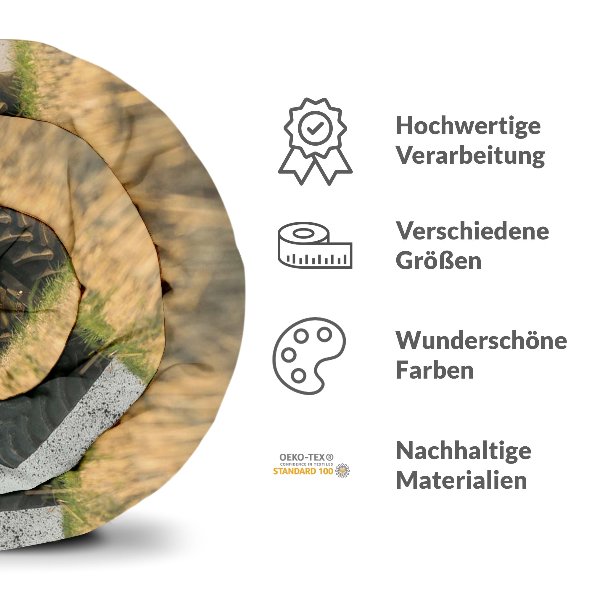 Coperta terapeutica originale - Rivestimento in cotone trattore in blu