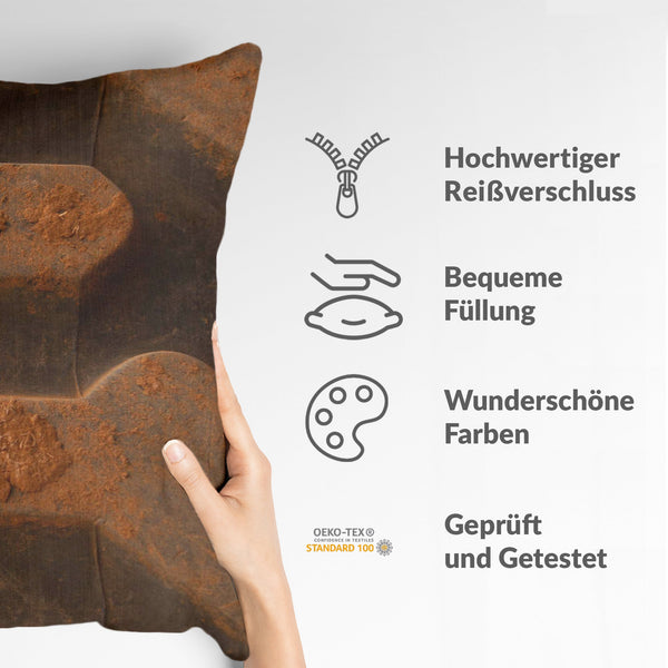 Health pillow Brown Earth