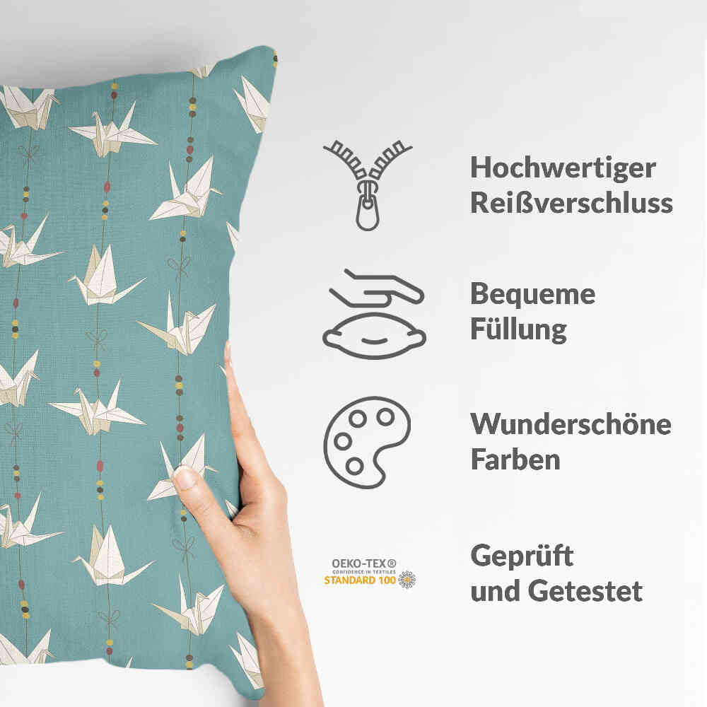 Gezondheidskussen Origami Zwaan