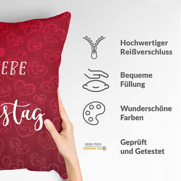 Health pillow. All the best for Valentine's Day.