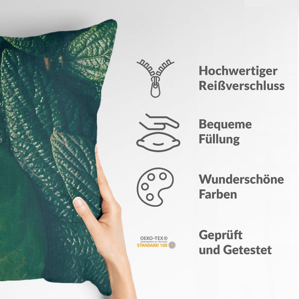 Health pillow Green Leaves