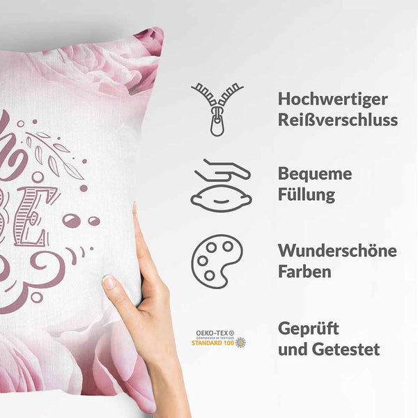 Health pillow Pink I love you
