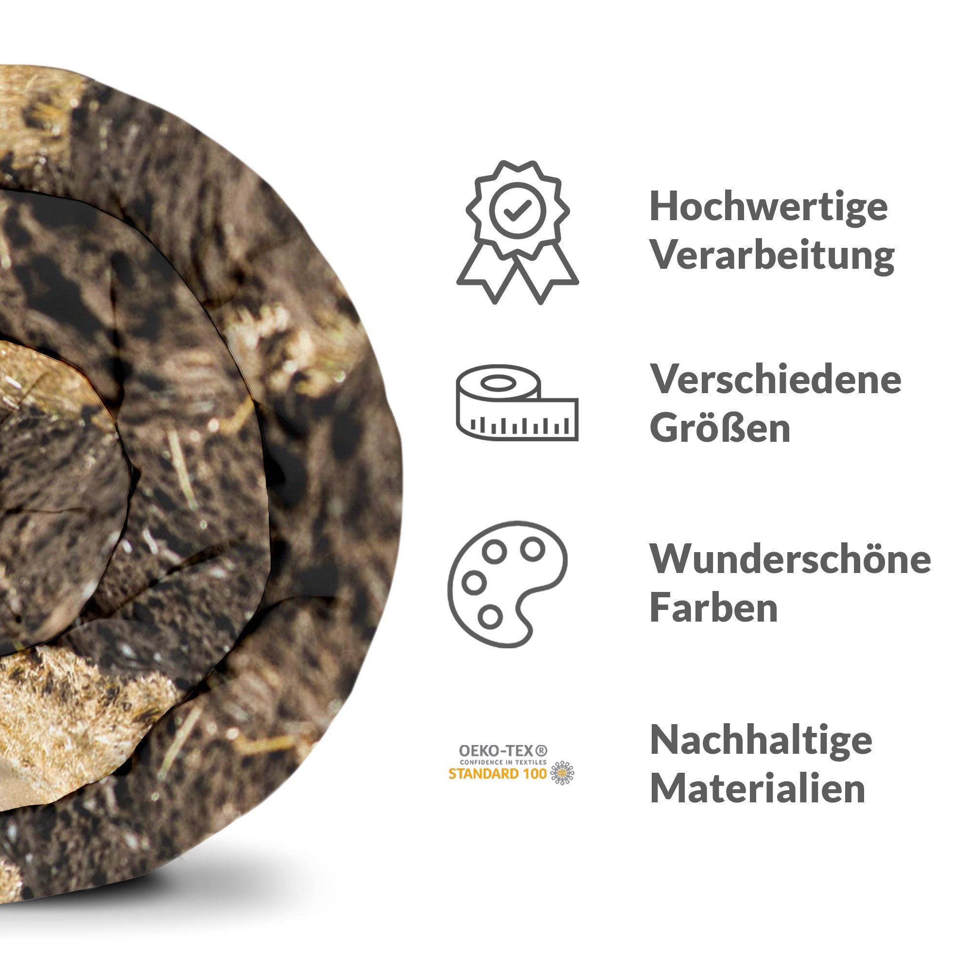 Juego de ropa de cama con manta terapéutica Ackerbau