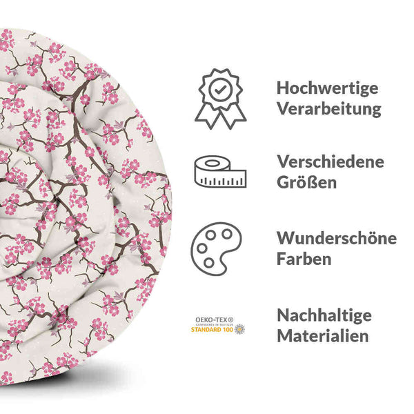 Therapy blanket bedding set Japanese cherry blossom