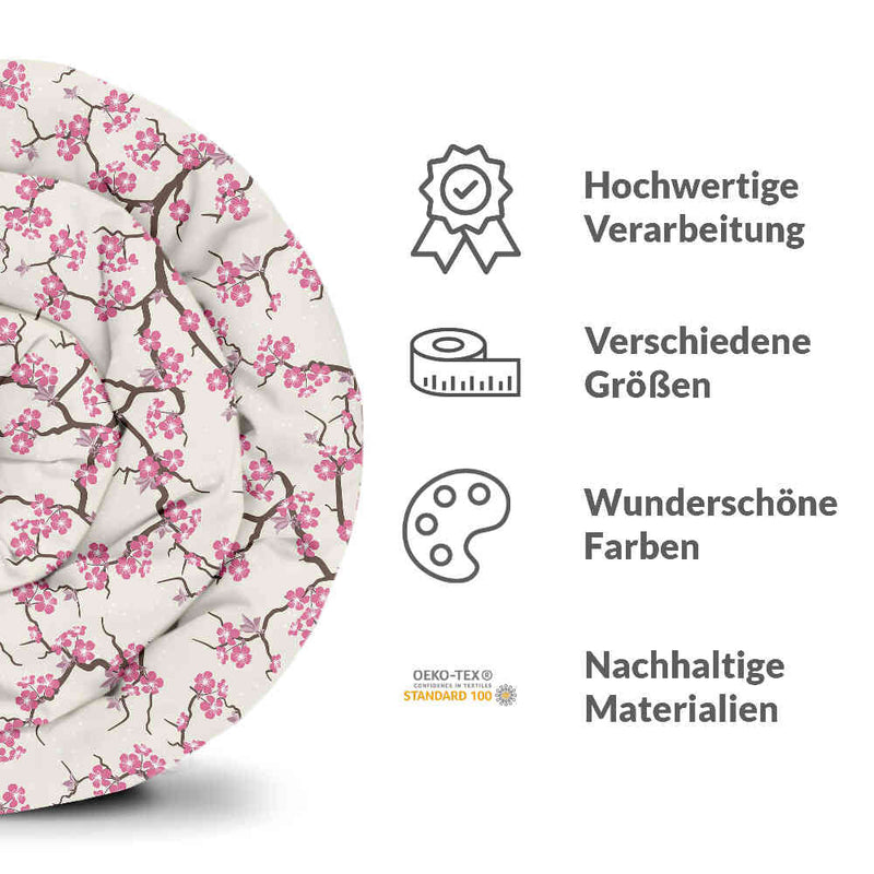 Therapy blanket bedding set Japanese cherry blossom