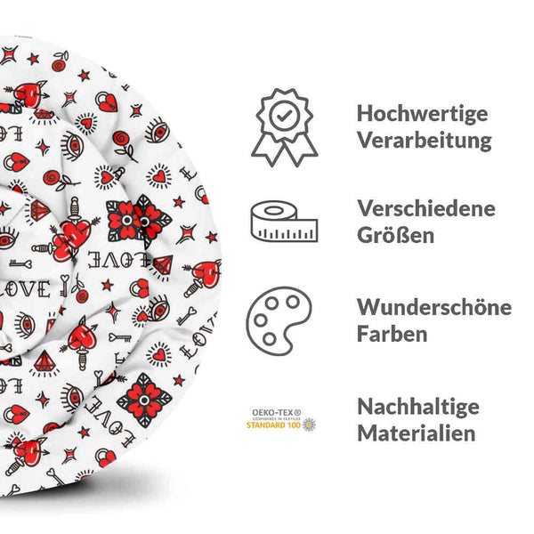 Therapy blanket bedding set mixed love