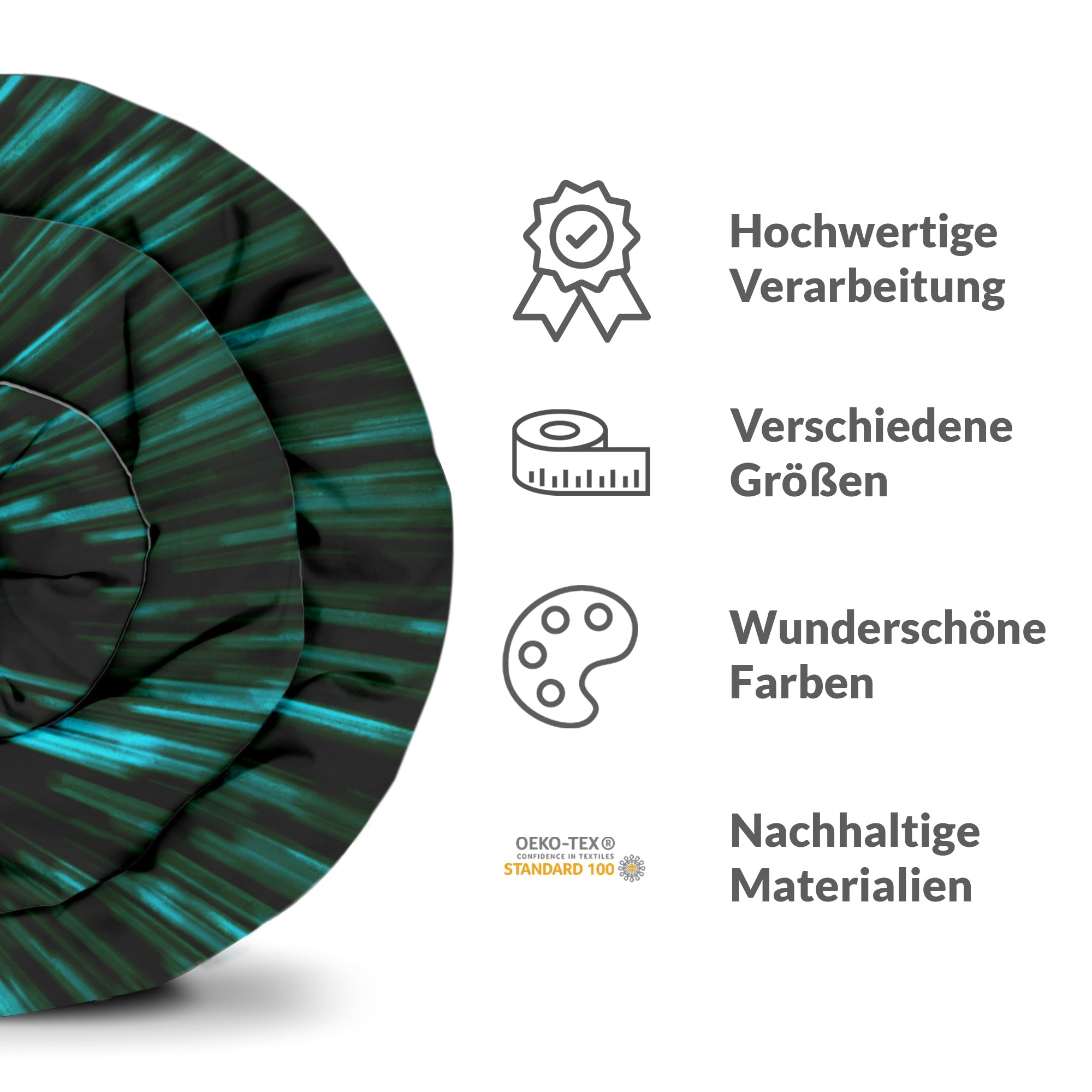 Originele therapiedeken - katoenen hoes met The Matrix opschrift