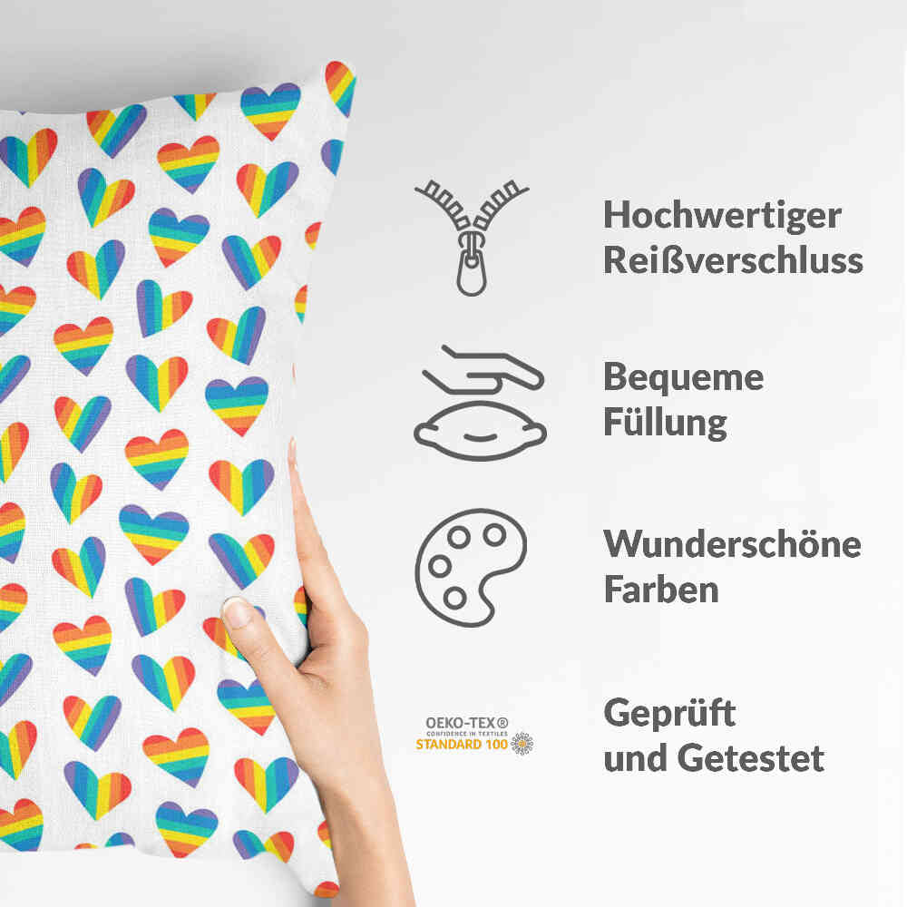 Cuscino salute LOVE IS LOVE