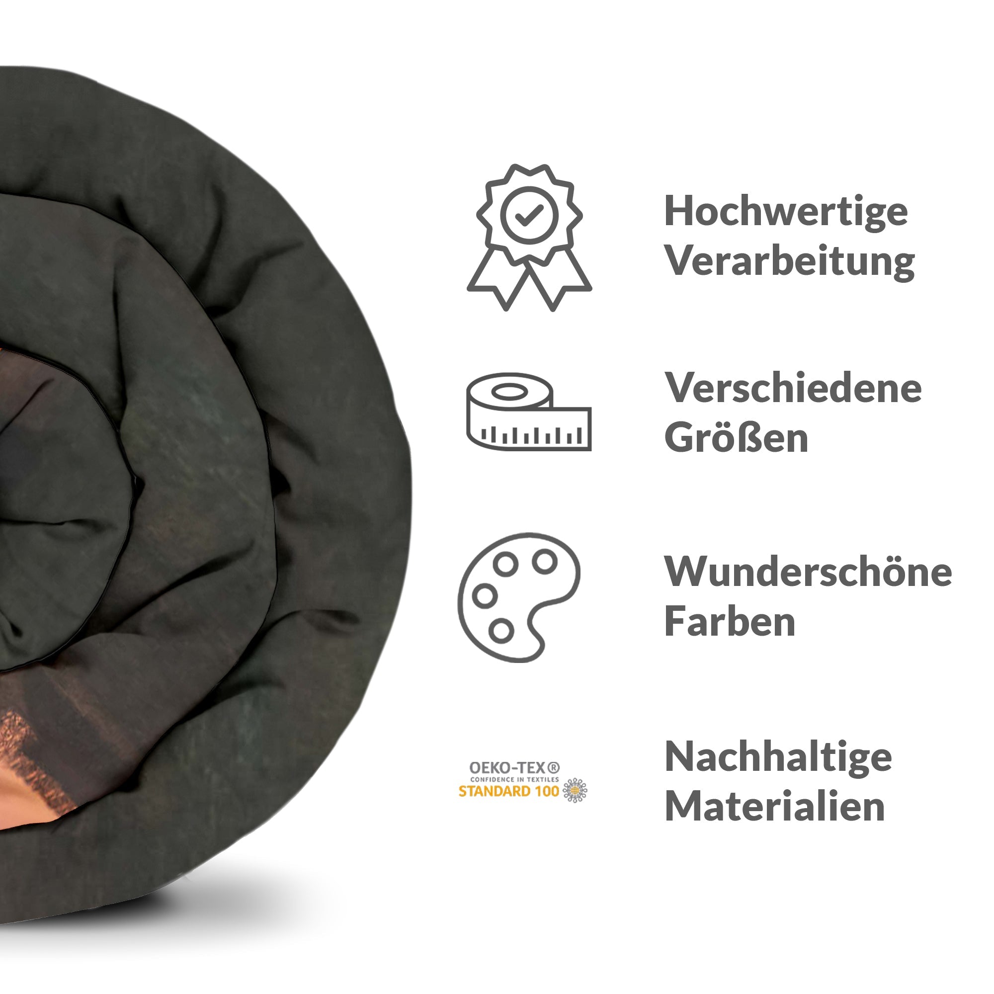 Originele therapiedeken - katoenen hoes paars met tractor