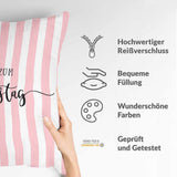 Health pillow striped Valentine's Day