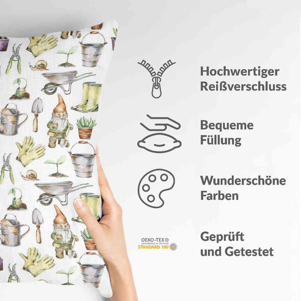 Health pillow white gardening