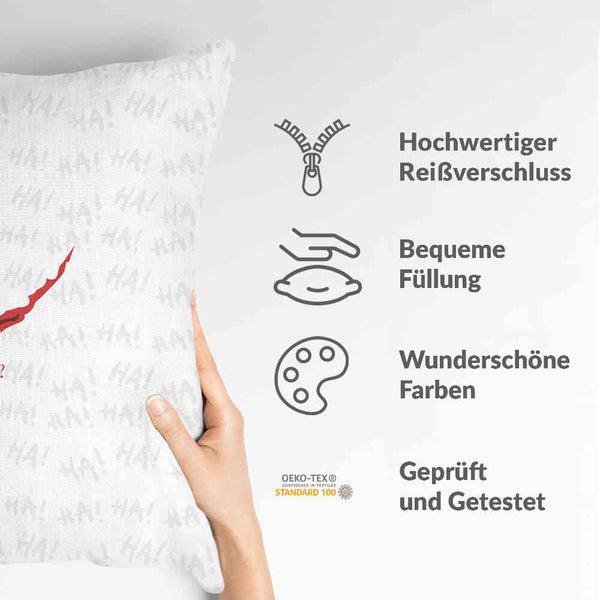Health pillow White Why so serious?
