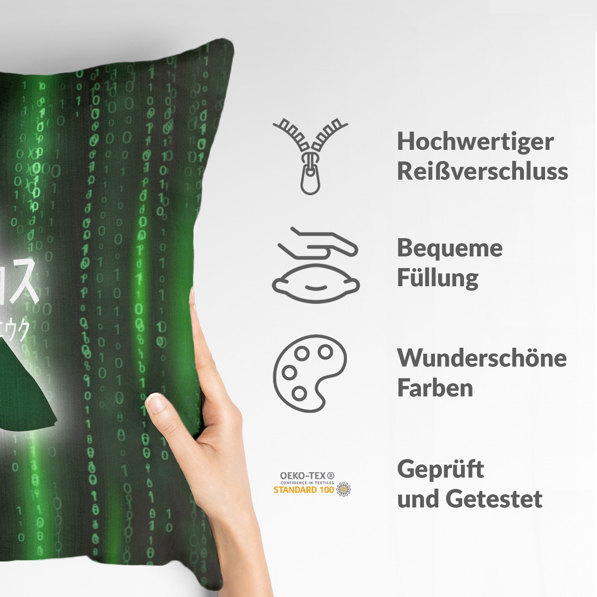 Cuscino salute Verde Matrix II