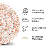Therapiedekens katoenen hoes Boho oranje