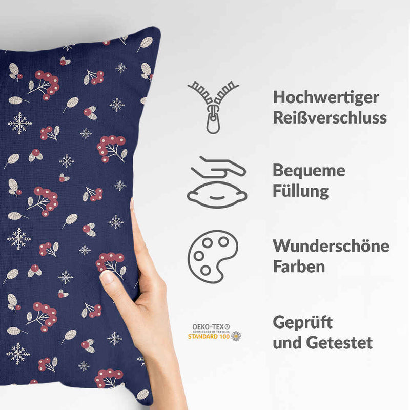 Health pillow, blue currant
