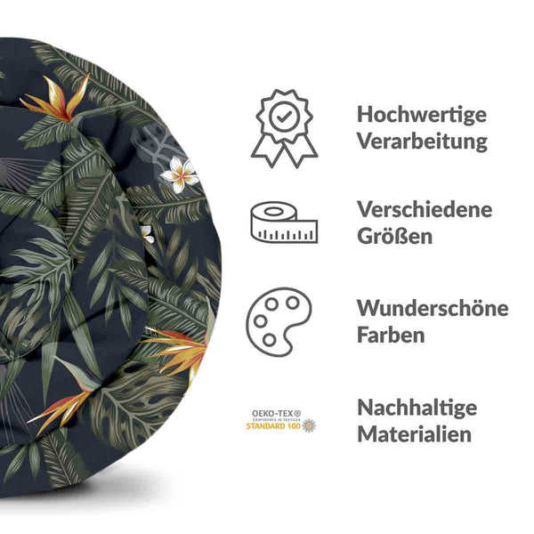 Set de ropa de cama con manta terapéutica Selva tropical