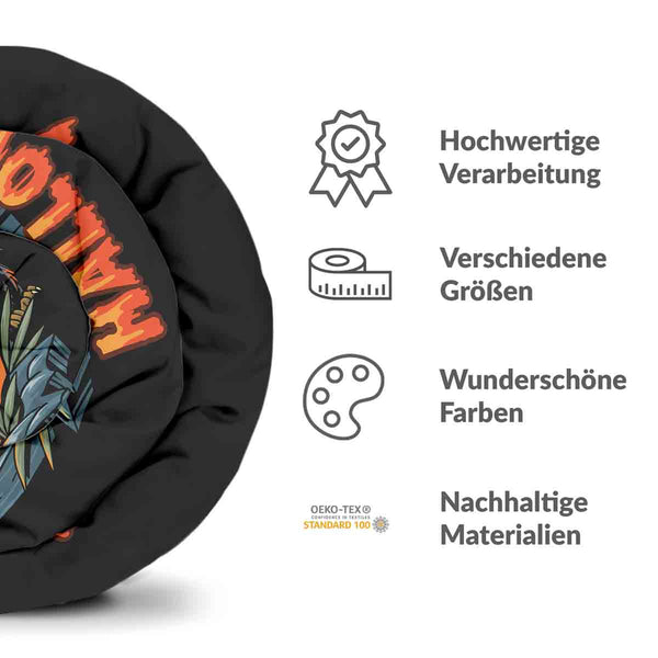Therapiedekens katoenen hoes Halloween pompoen
