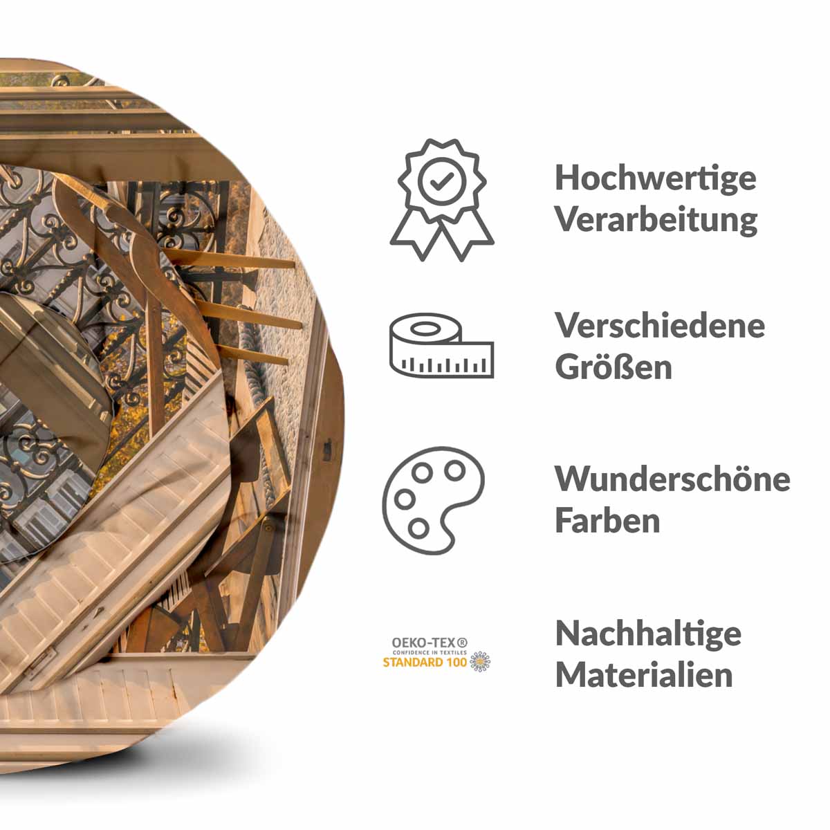 Therapiedecken beddengoed set geel Parijs