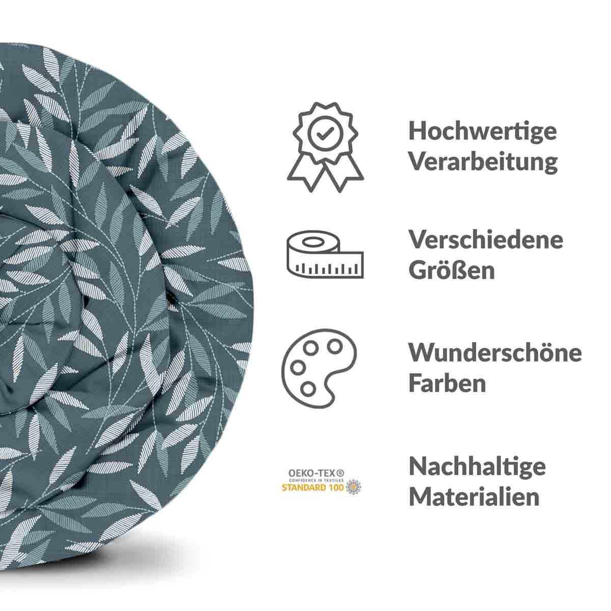 Therapy blankets bedding set with blue branches