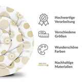 Therapy blankets bedding set golden Christmas ornaments