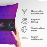Cuscino sanitario viola con forme
