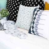 White health pillow with toys
