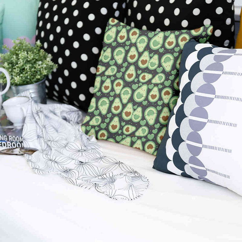Health pillows Green Avocados