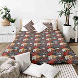 Therapy blankets bedding set waving cat