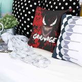 Health pillow, black, joker face