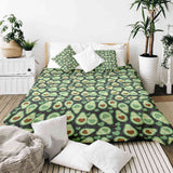 Therapy Blanket Bedding Set Green Avocados