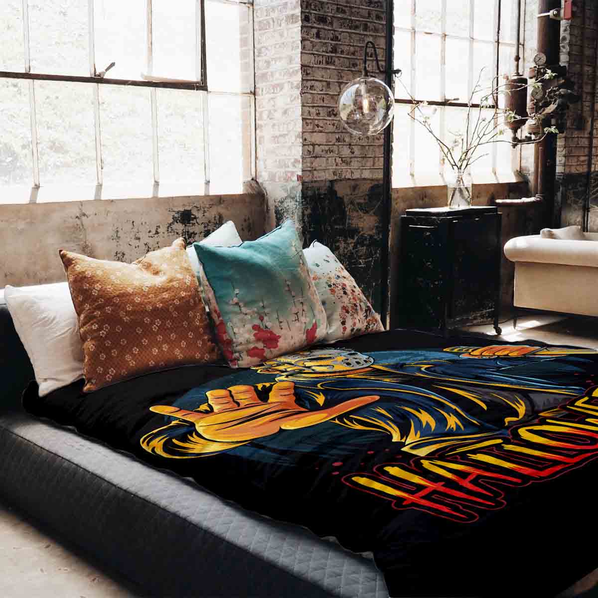 Therapy blankets bedding set Halloween 2