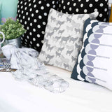 Health pillow grey with donkeys