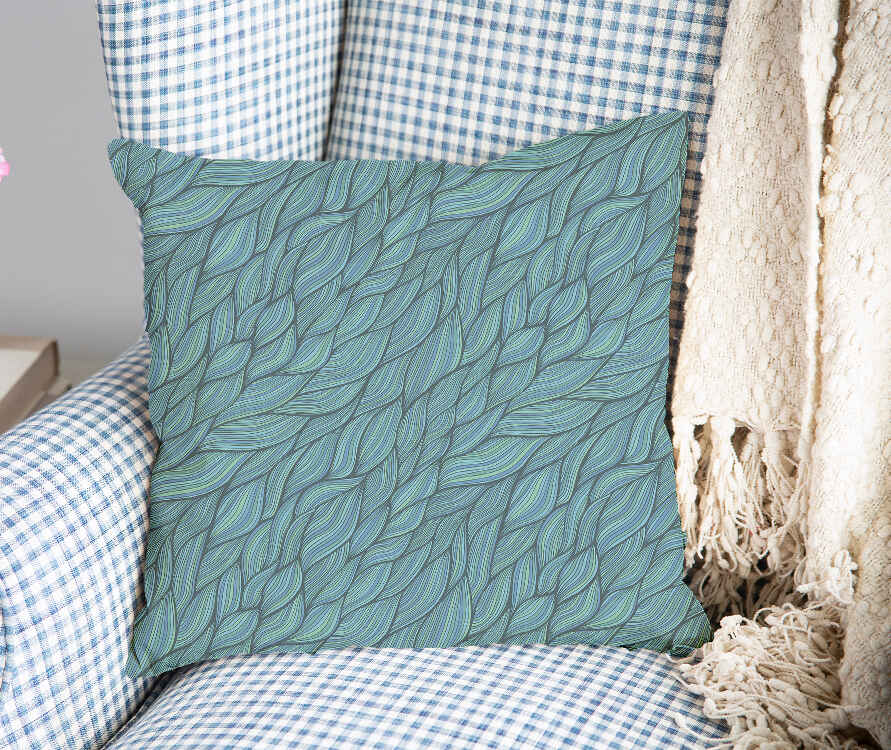 Gezondheidskussen vlecht groen