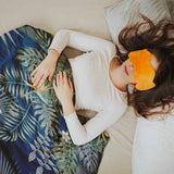 Set de ropa de cama con manta terapéutica Selva tropical